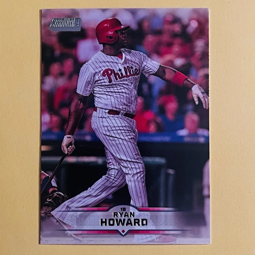2025 Topps Stadium Club Baseball Ryan Howard #148 Philadelphia Phillies